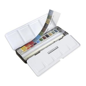 Sennelier Aquarelle extra-fine au miel Palette de 12 demi-godets par Ondine de Peretti