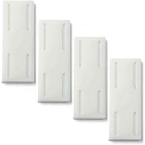 Support de prise de bureau auto-adh&eacute;sif, support de prise sans per&ccedil;age, gestion des c&acirc;bles, protection contre les surtensions sans per&ccedil;age, support