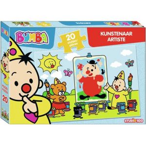 Bumba Studio 100 puzzle en tant qu'artiste junior 20 pièces