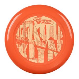 Wham-O Frisbee Disque Volant, 25.27cm pour 5 Ans et Plus - 130g, Orange
