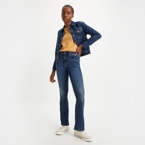Levi's Jean 725 Bootcut taille haute Blue Wave Dark - Taille W24/L32;W25/L32;W26/L32;W27/L32;W27/L34;W28/L32;W28/L34;W29/L32;W29/L34;W30/L32;W30/L34;W31/L32;W32/