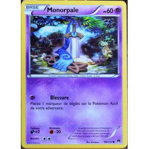 Asmodée Monorpale - Carte Pokémon 60/122 60 Pv Xy Rupture Turbo