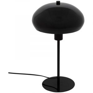 Lampe champignon à poser Savio noir H38cm - Atmosphera créateur d'intérieur