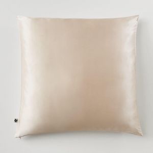 L'effet Papillon - Taie d'Oreiller 63 x 63 cm - Soie de Mûrier Soanne - Pampa