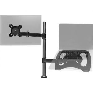 Duronic DM25L1X1 Support &eacute;cran / moniteur PC et ordinateur portable pour bureau