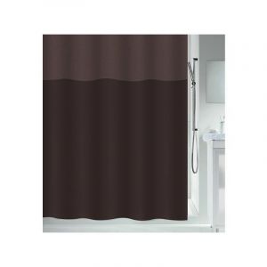 Spirella Rideau de douche Polyester URBANKO 180x200cm Marron - Marron