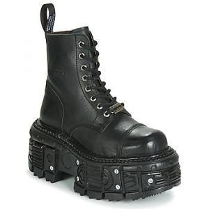New rock Boots M-TANK083-C1 - Couleur 36 - Taille Noir