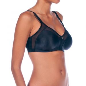 Soutien-gorge sans armatures Estela noir
