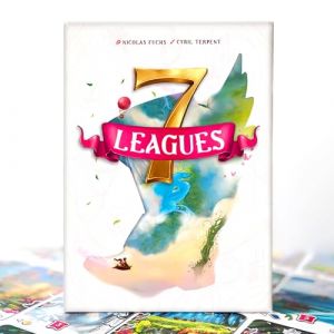 ATM Gaming 7 Leagues - Jeu de Societe - Stratégie et Ambiance - Parfait en Famille et Entre Amis - Créez Les Meilleures Combinaisons pour Gagner - A partir de 8 Ans