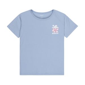 Roxy T-Shirt Manche Courtes LILYREGULAR Night Fille 4-16 Bleu 4