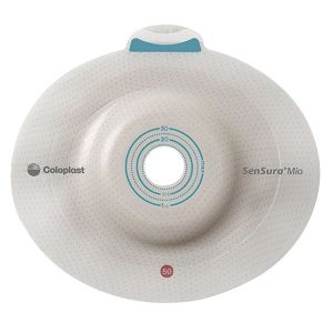 Coloplast Sensura MIO Flex Convex FIT Support - Support porte-poche semi-convexe, système 2 pièces,