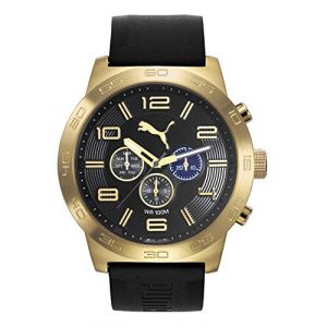 Image de Puma Montre Homme PU10422 DEFINITION - gold black PU104221004