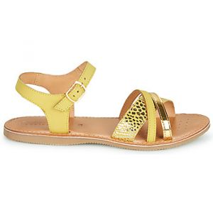 Image de Geox Sandales J SANDAL EOLIE GIRL Jaune - Taille 39