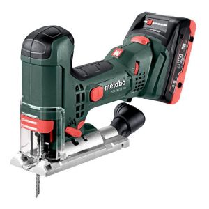 Metabo STA 18 LTX 100 Scie sauteuse sans fil, 2x18V/4Ah LiHD, Chargeur ASC 30-36 V, Coffret - 601002800