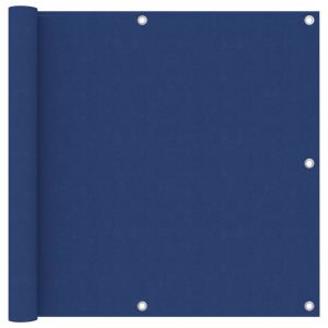 VidaXL Écran de balcon Bleu 90x400 cm Tissu Oxford