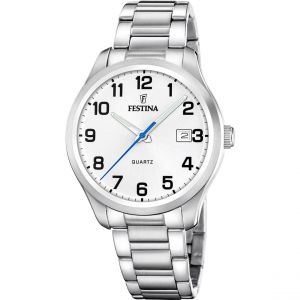 Festina Montre Homme Acero Clasico - F20736-1 Bracelet Acier Argent