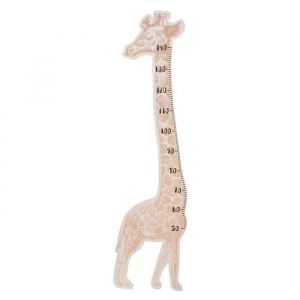 Image de Atmosphera Toise girafe en bois Autres Beige