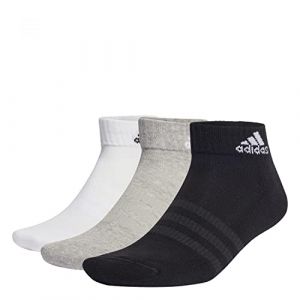 Adidas Socquettes matelassées Sportswear (6 paires), pointure 40-42 - Gris - Taille 40-42