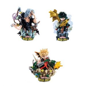 Megahouse Figurine My Hero Academia Petitrama EX Series - Pack 3 trading figures Type-Decision 9 cm