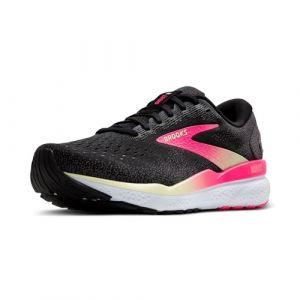 Brooks Chaussures Running Ghost 16 Noir/Rose/Jaune Femme