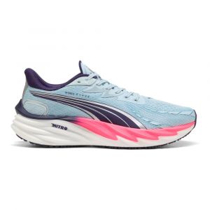 Puma Velocity Nitro 4 HYROX Chaussure de running sans stabilisateurs Hommes-bleu, pink, Pointure 45
