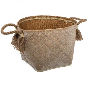 Image de Atmosphera Panier de Rangement "Seagrass" 37cm Naturel