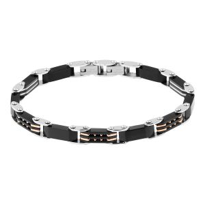Cleor Bracelets Bracelet en Acier Homme multicolor - Taille Unique