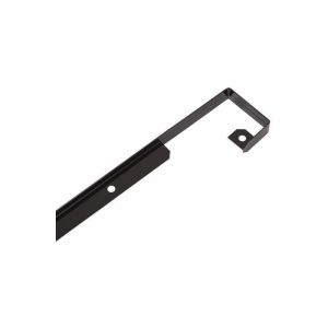 Nordlinger Pro Profil jonction bord droit - Bord à bord - Aluminium - 2/4R 38 mm R0/2 x 670 mm - Noir