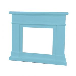 MPC Habillage de chemin&eacute;e bleu turquoise cm 95x109x21,5 cornice camino lipari turchese - Blu Turchese