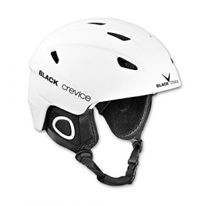 BLACK CREVICE Casque de ski Kitzbühel I Casque de ski au design sportif en différentes couleurs I Casque de ski hommes & femmes I Casque en polycarbonate I Casque de ski respirant I Taille réglable