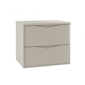 Meuble sous-vasque 60cm plan de toilette Ellie Cachemire