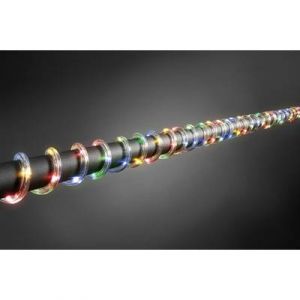 Konstsmide 3745-500 TUBE LUMINEUX EXTÉRIEUR SUR PILE 144 LED MULTICOLOR