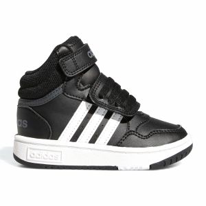 Image de Adidas Hoops Mid 3.0 AC I, Chaussures de Gymnastique Mixte b&eacute;b&eacute;, Core Black/FTWR White/Grey Six, Numeric_20 EU
