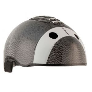 Casque de velo pour enfants ballon americain noir crazy safety certifie en1078