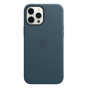 Image de Apple Coque iPhone 12 Pro Max Cuir bleu MagSafe