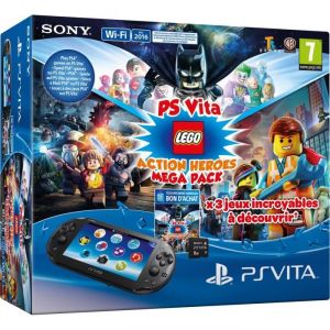 Image de Sony PS Vita Wi-Fi + Lego Mega Pack + Carte mémoire 8 Go