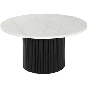 Centre Table DKD Home Decor Marble MDF Wood 80 x 80 x 42 cm
