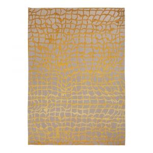 Tapis Louis De Poortere Dedalo Design Scarabée Jaune 170 X 240cm
