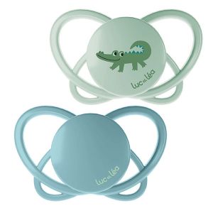 Luc et L&eacute;a Physio Air Duo Chupete 6-18M P4 2uds