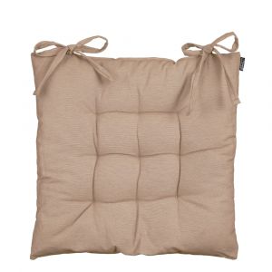Collection In The Mood Coussin de chaise Paddy - L46 x B46 cm - Coton - Beige