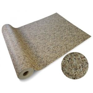 Karat - Revêtement de sol pvc 3D Moonlight Copeaux de bois 200 x 50 cm