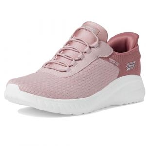Skechers Femme Bobs Squad Chaos, Blush Mesh, 37 EU