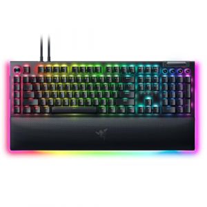 Razer Clavier de jeu BlackWidow V4 Pro, disposition des commutateurs jaune RVB US