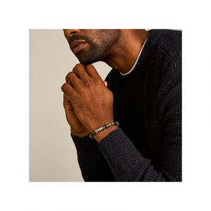 Fossil Bracelet JEWELRY JA7240040 Mati&egrave;re synth&eacute;tique, M&eacute;tal, Textile