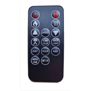 Sined Télécommande Pour Cheminées Cm 8x4x0,5 Telecomando Fire