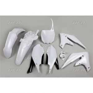 Image de Ufo Kit Plastique Blanc Yamaha YZ450F