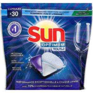 Sun Capsule lave vaisselle optimum
