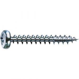 Spax Vis à bois aggloméré - tête ronde - PZ- total - 4,5x35 - B 500- Wirox