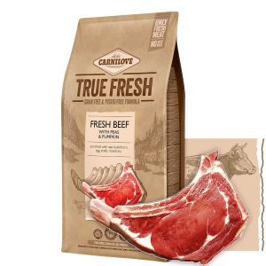 Carnilove Croquettes Chien Sans Céréales True Fresh Boeuf – 11,4 kg