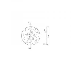 net generation Disque de frein Wave BRAKES fixe